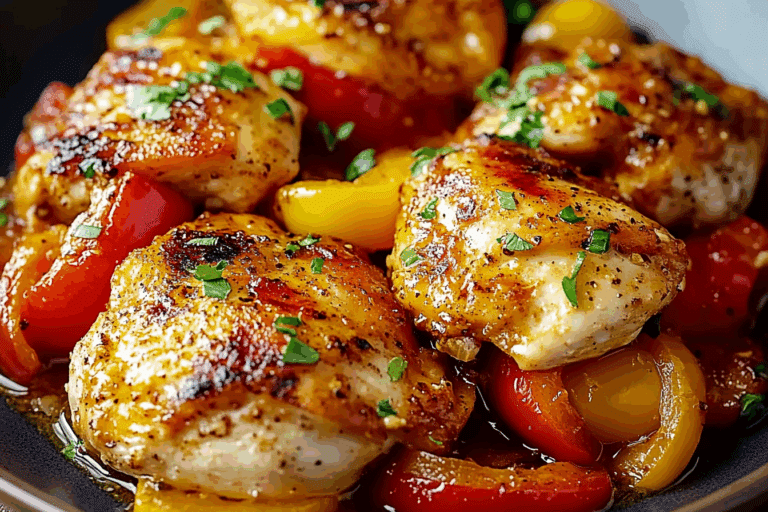 Cajun Chicken with Bell Peppers