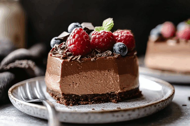 Chocolate Nutella Cheesecake Mousse