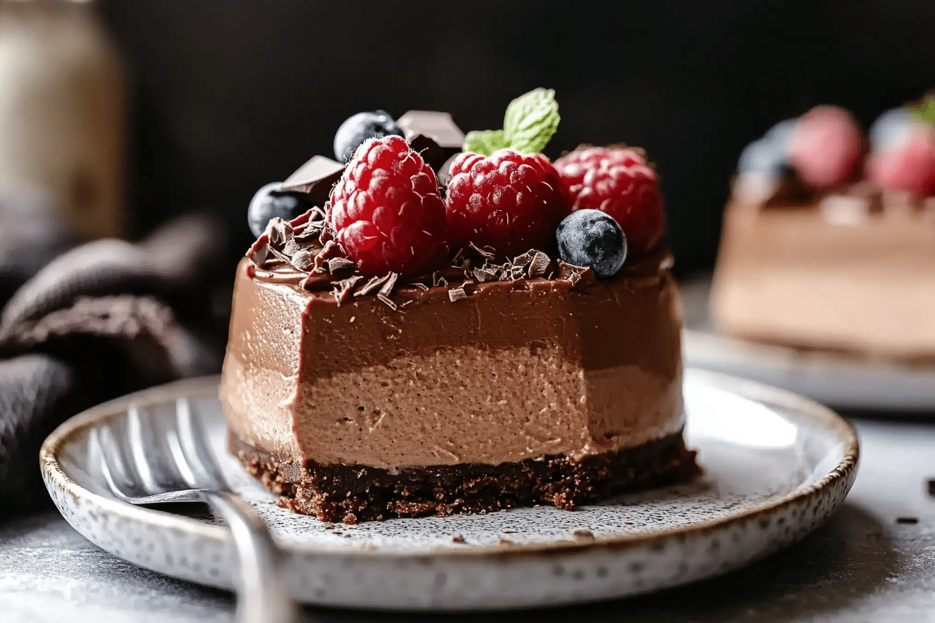 Chocolate Nutella Cheesecake Mousse