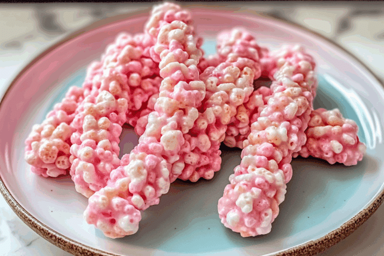 Cotton Candy Rice Krispies Twists