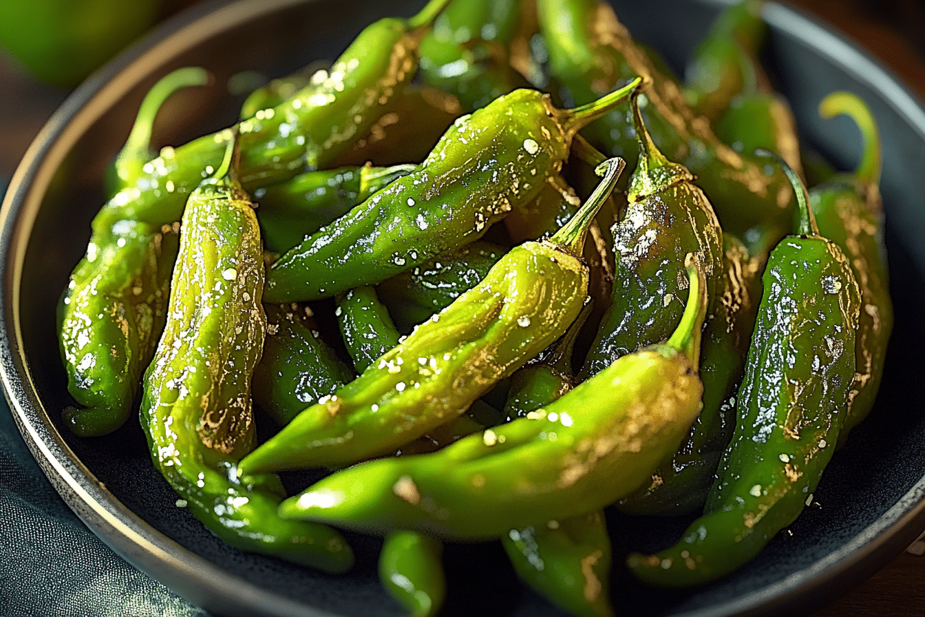 Blistered Shishito Peppers
