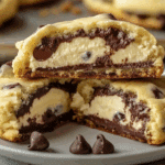 Cheesecake-Filled Chocolate Chip Cookies