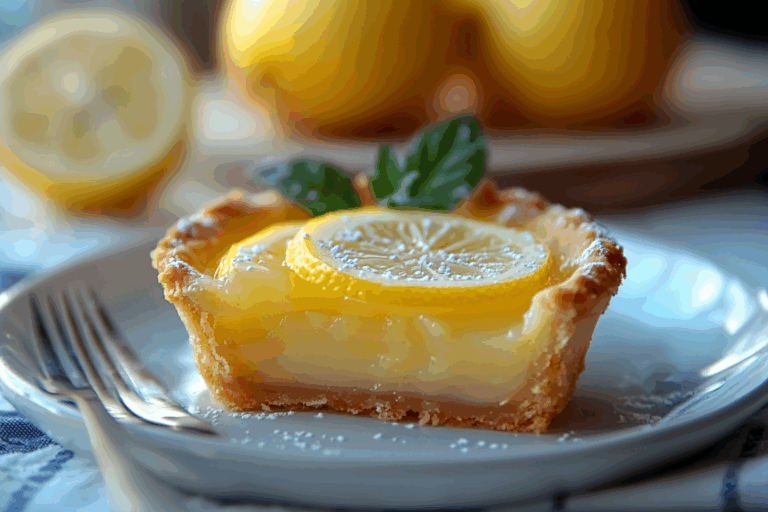 Baby Lemon Impossible Pies