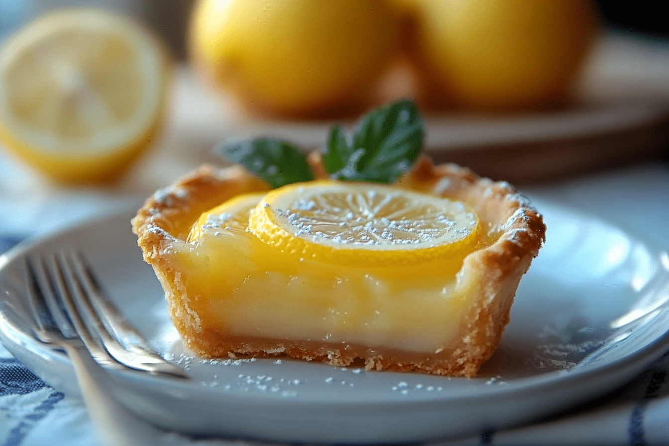 Baby Lemon Impossible Pies