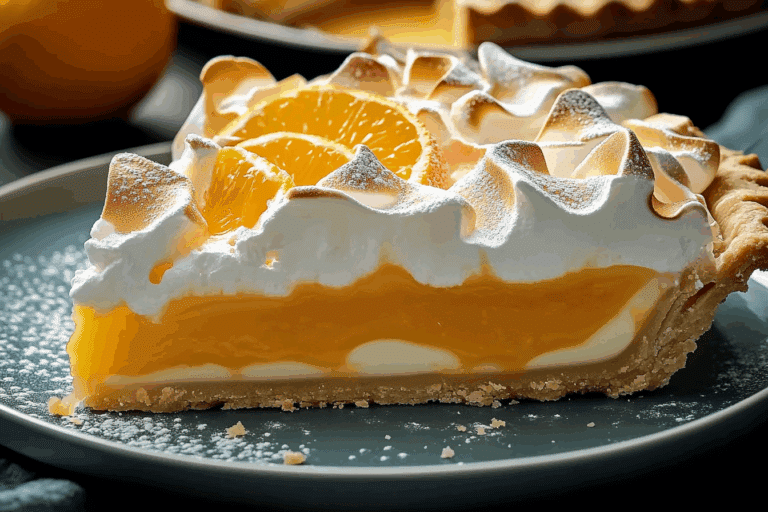 Orange Meringue Pie