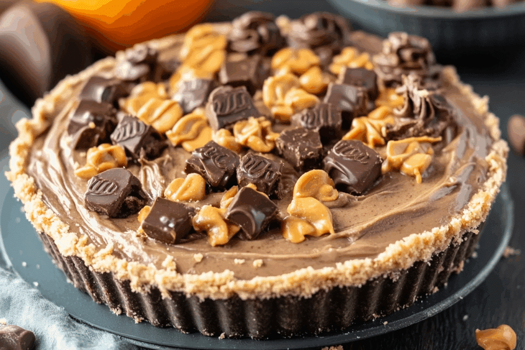Giant Reese's Peanut Butter Pie