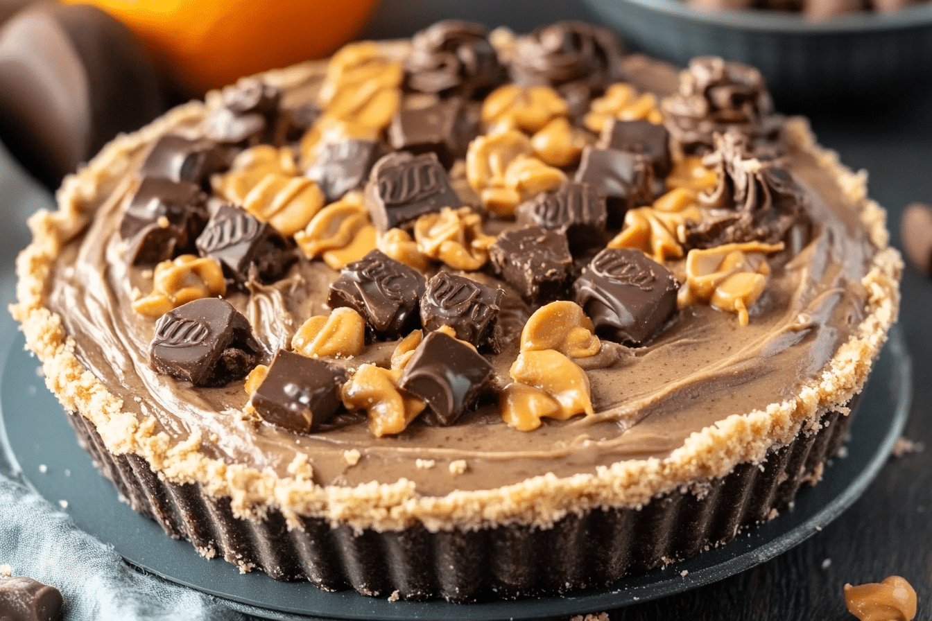 Giant Reese's Peanut Butter Pie