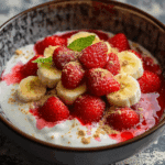 Strawberry Banana Pudding Dessert
