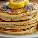 Lemon Poppy Seed Pancakes