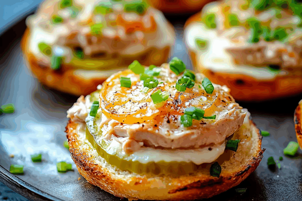 English Muffin Tuna Melts