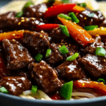Sticky Rainbow Beef
