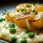 Creamed Potatoes and Peas