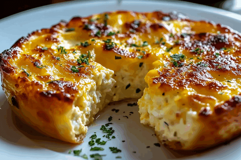 Baked Cottage Cheese Eggs