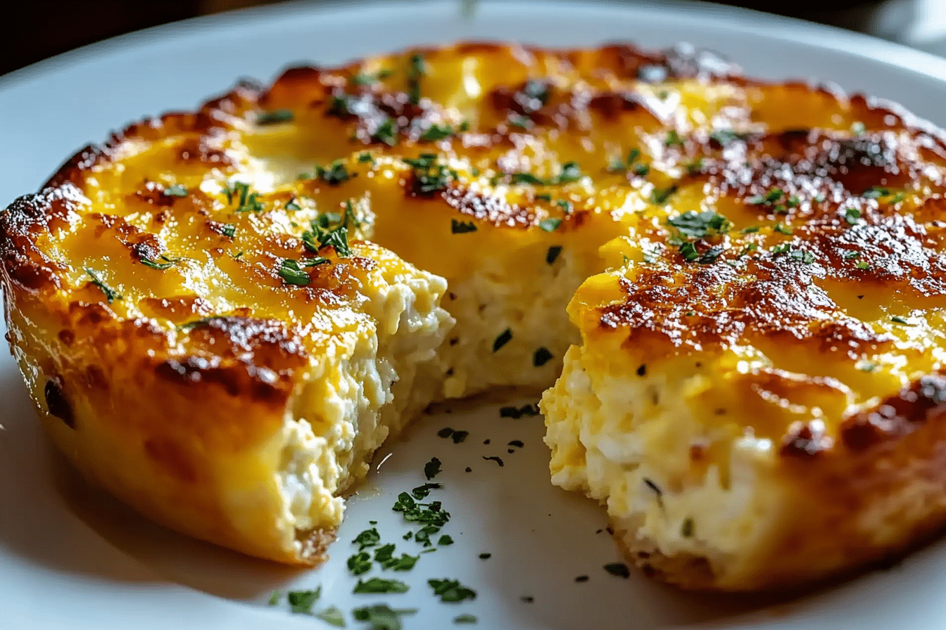 Baked Cottage Cheese Eggs
