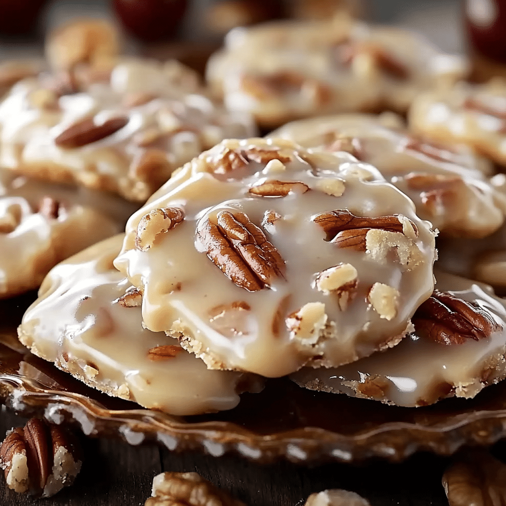 Vanilla Pecan Pralines