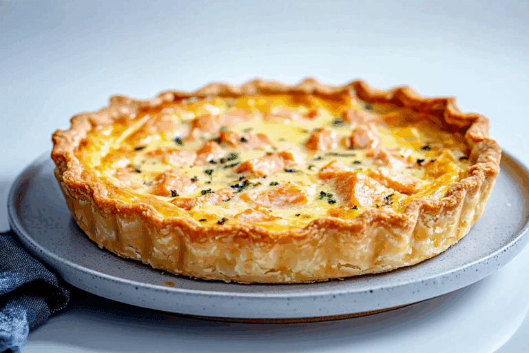 Salmon Quiche