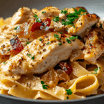 Chicken Boscaiola Pasta
