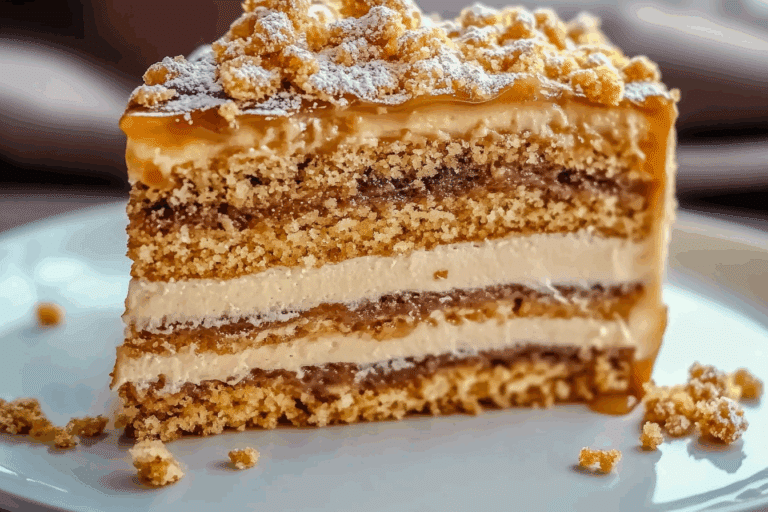 Caramel Crunch Cake