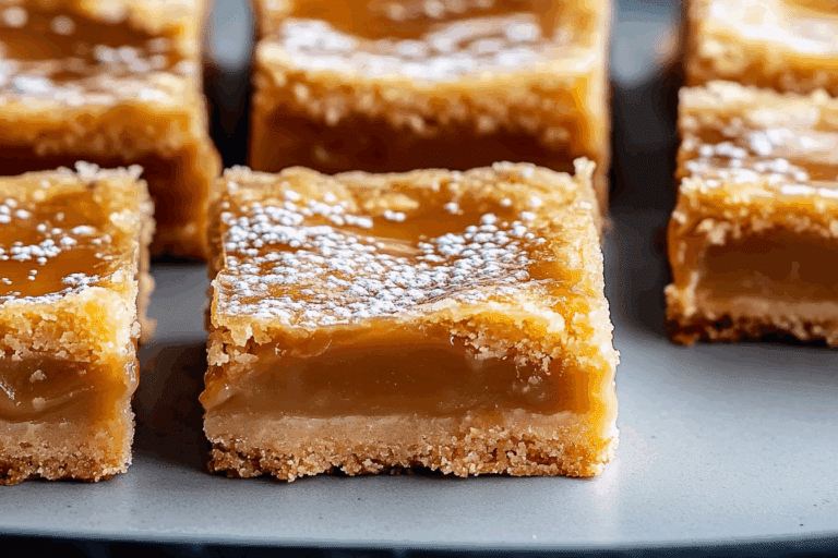 Ooey Gooey Caramel Butter Bars