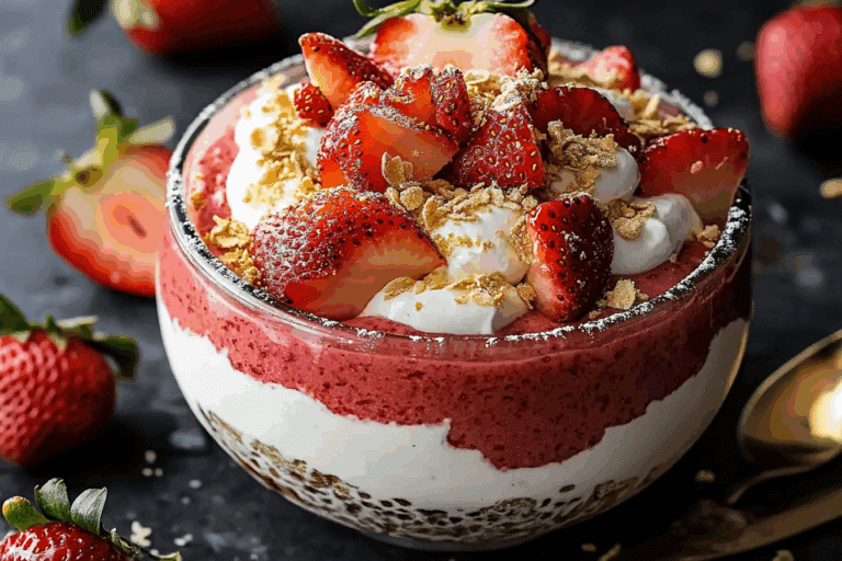 Strawberry Pudding