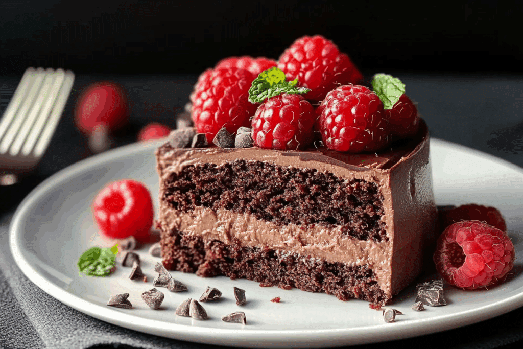 Mini Chocolate & Raspberry Cake