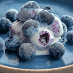 Frozen Yogurt-Dipped Blueberries