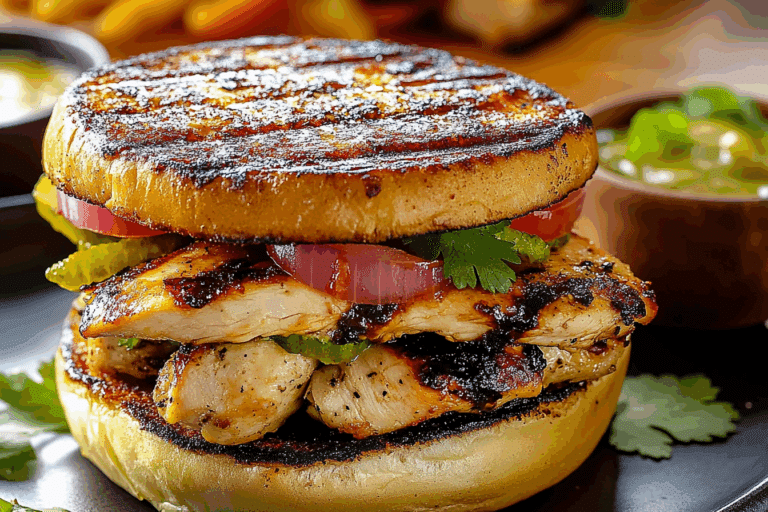 Grilled Mojo Chicken Cuban Sandwich