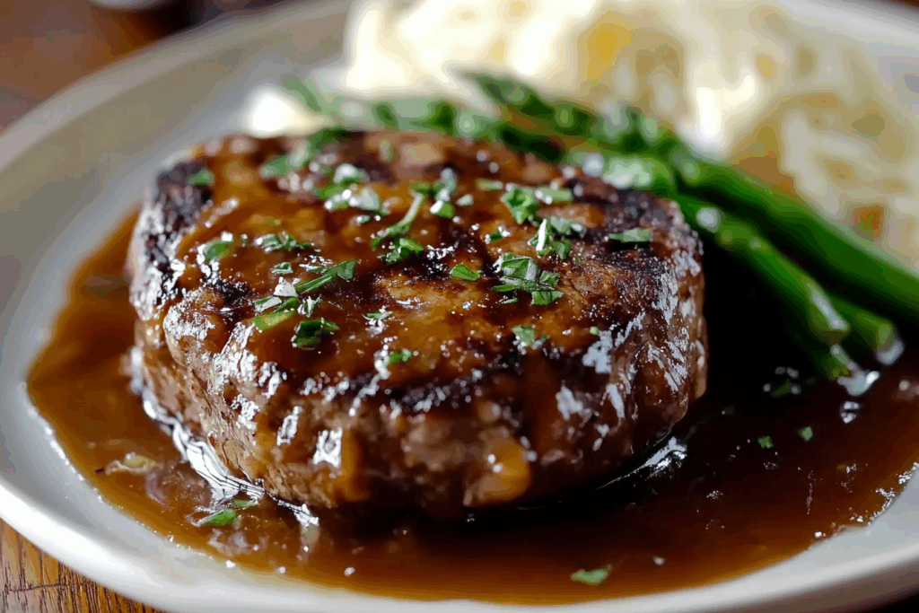 One of THE VERY BEST SALISBURY STEAK