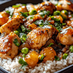 One Pan Chipotle Honey Chicken and Rice