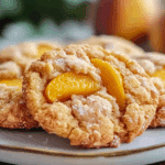 Peach Cobbler Cookies