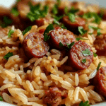 Rice and Italian Sausage