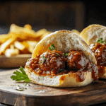 Sloppy Joe Meatball Subs