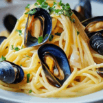 Speedy Mussels with Pasta