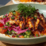 Apricot & Chipotle Glazed Chicken Shawarma