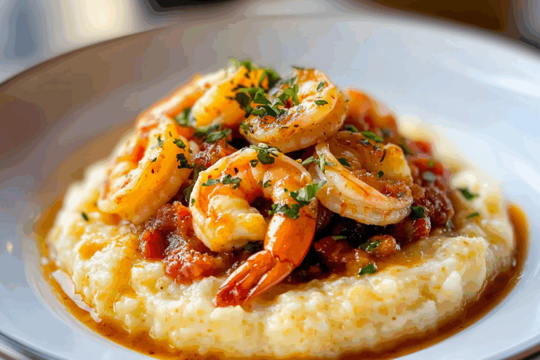 Authentic Southern Shrimp and Grits