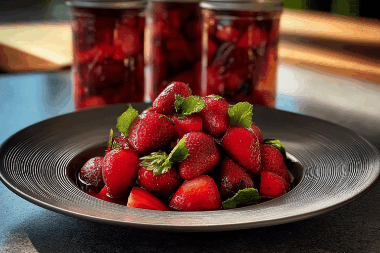 Canning Strawberries