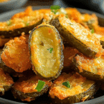 Cheesy Stuffed Fried Pickles