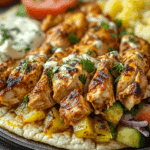 Chicken Shawarma Sheet Pan Dinner