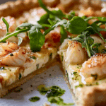 Crab and Tarragon Tart