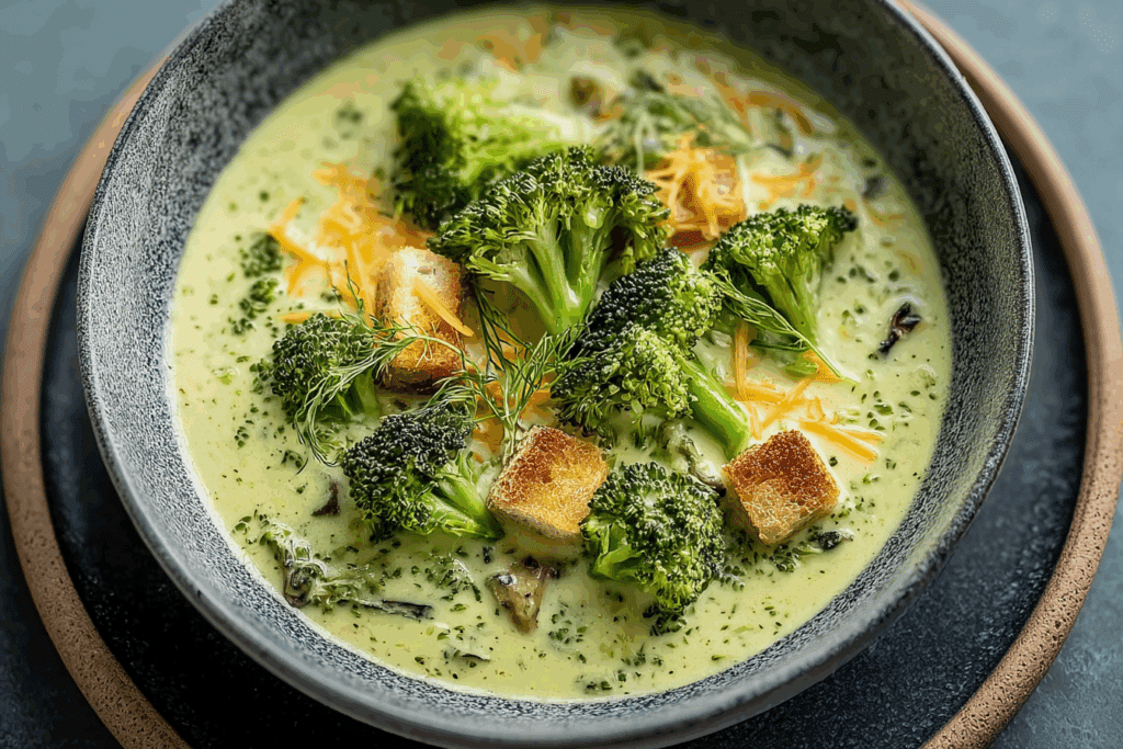 Creamy Broccoli Cheddar Soup