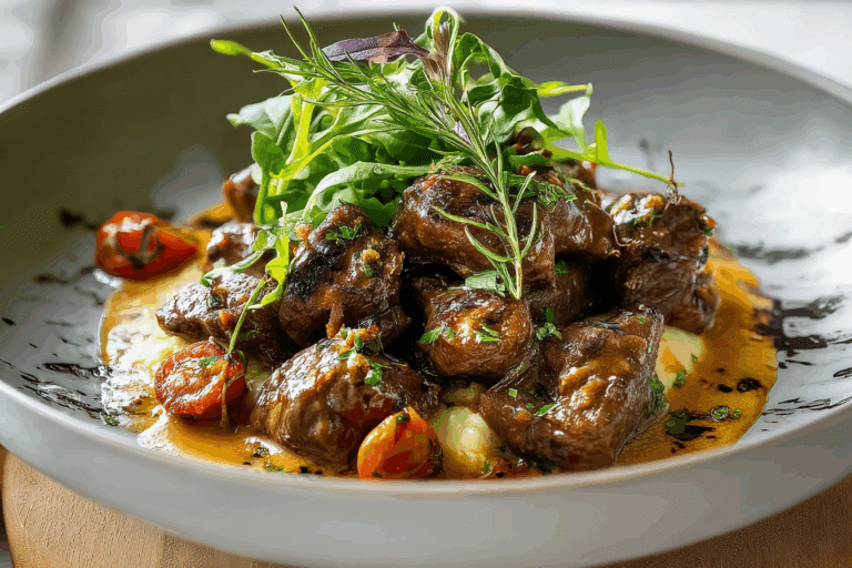 Creamy Chicken Livers