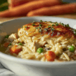 Creamy Chicken Pot Pie Orzo