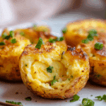 Crispy Potato Egg Soufflé Bites