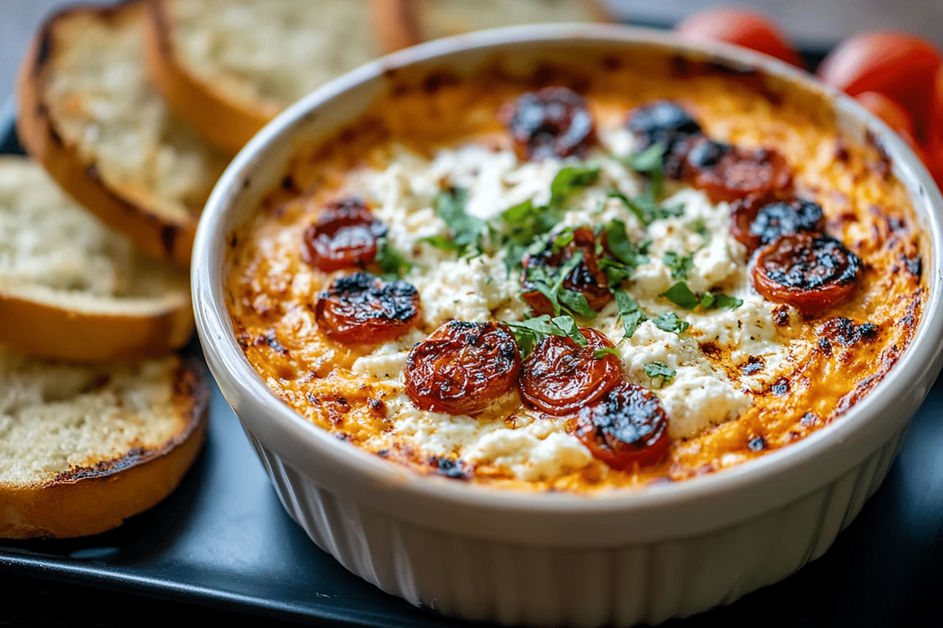 Fire Roasted Tomato Goat Cheese Dip