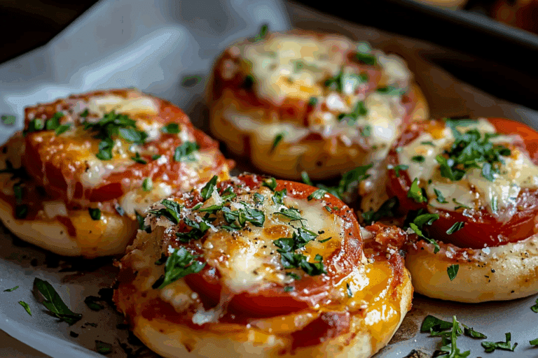 Gluten-Free Mini Pizzas