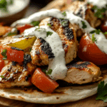 Greek Chicken Gyros