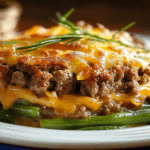 Hamburger Green Bean Casserole