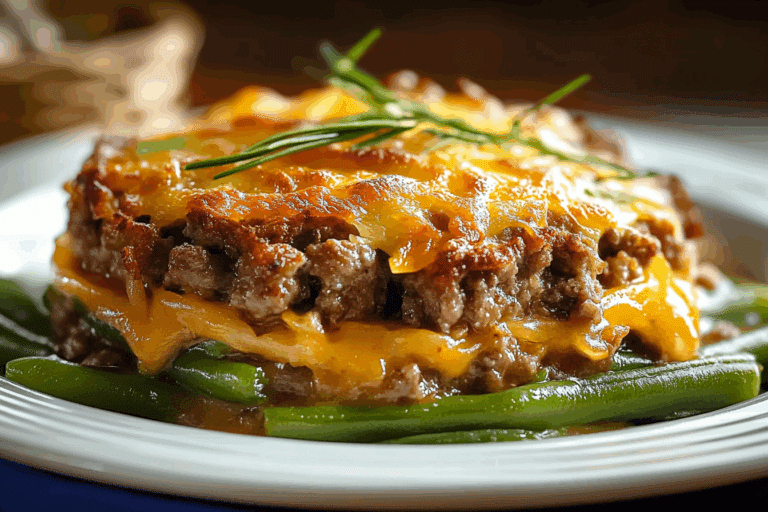 Hamburger Green Bean Casserole