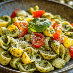 Holiday Pesto Pasta Salad