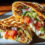 Homemade Taco Bell Crunchwrap Supreme